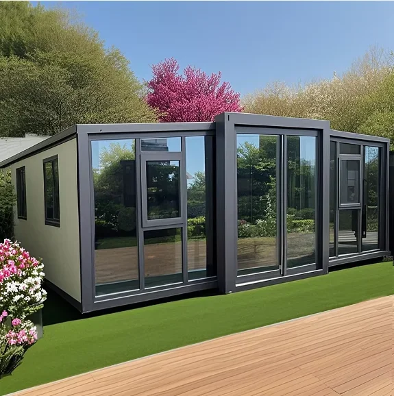 منازل حاويات قابلة للطي مسبقة  - مراجعة Sustainable Living Homes وسعره
